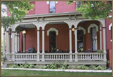 Whiskey Mansion Bed and Breakfast Saint Joseph Buitenkant foto
