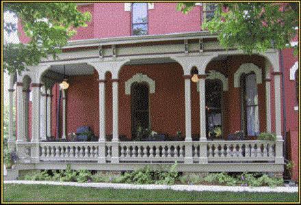 Whiskey Mansion Bed and Breakfast Saint Joseph Buitenkant foto