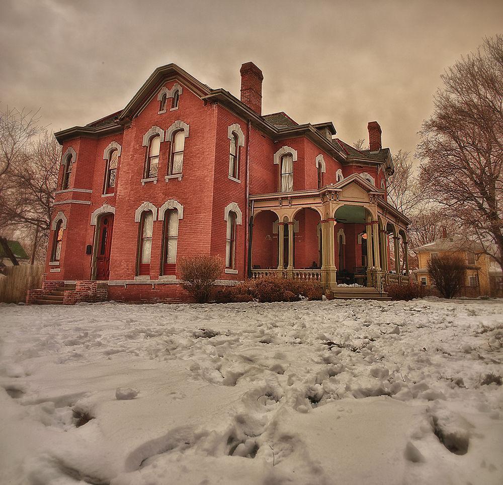 Whiskey Mansion Bed and Breakfast Saint Joseph Buitenkant foto